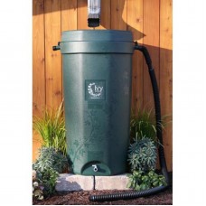 Rain Water Solutions 50 Gallon Rain Barrel   